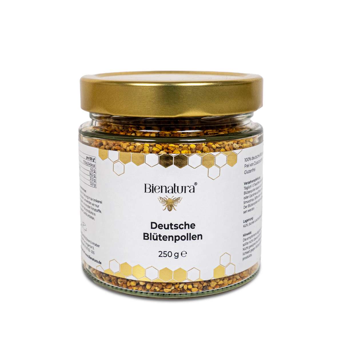 Deutscher Blütenpollen Bienatura 250 g